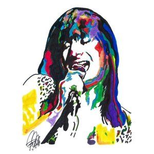 Steve Perry Journey Singer Pop Rock Poster Print